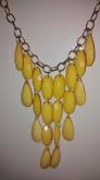 Colar em Pedras Amarelas