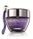 Olhos e lábios creme Anti-idade Renew Platinum